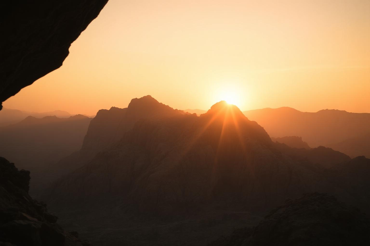 La grotte de Hira sur le mont Jabal al-Nour