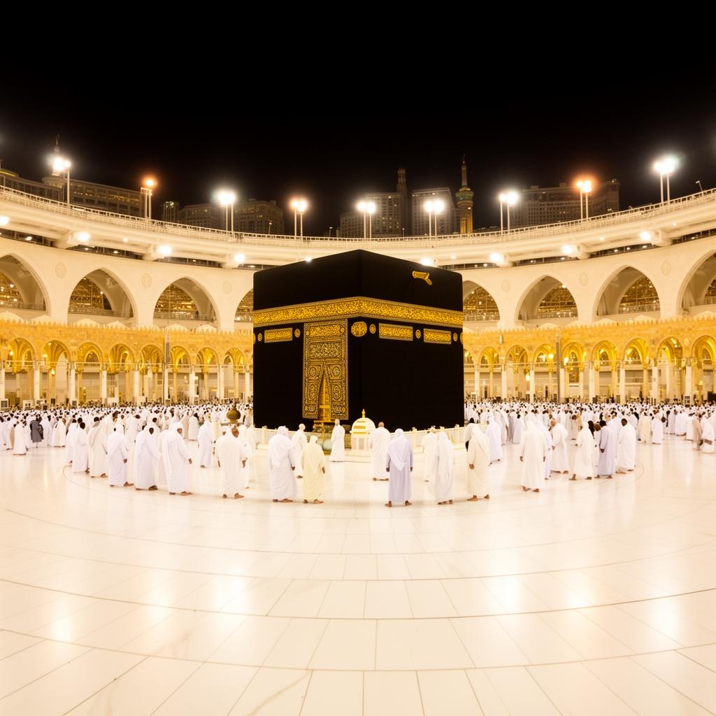La Sainte Mosquée de La Mecque